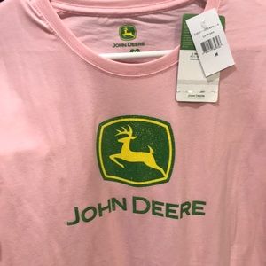 Pink John Deere T-shirt